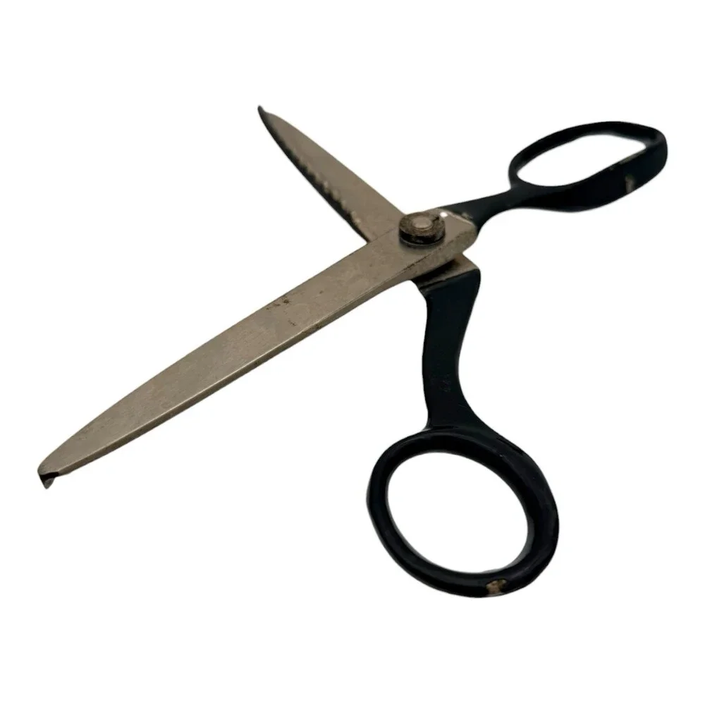 VTG 1930s J Wiss & Sons Pinking Shears Zig-Zag Cut Model C 3.5